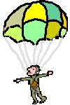 Parachute down